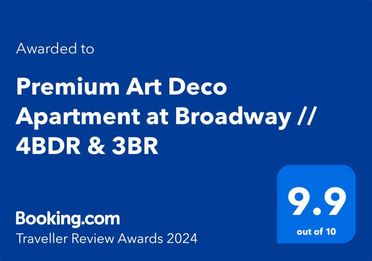 Premium Art Deco Apartment At Broadway // 4Bdr & 3Br Budapest Exterior foto